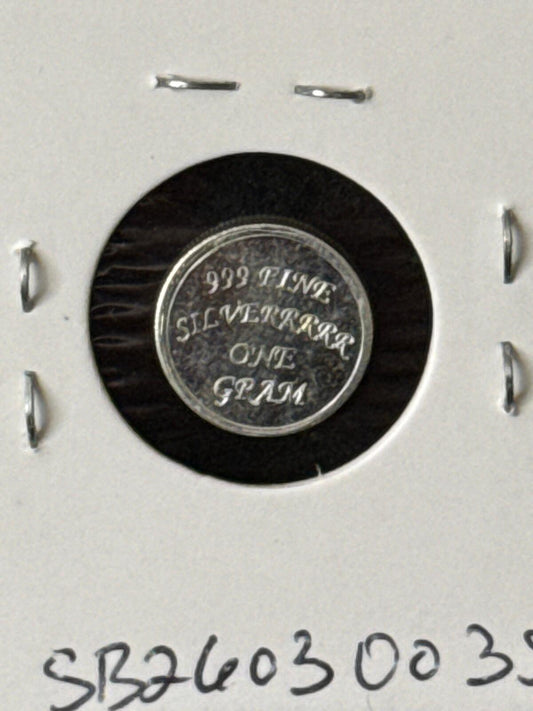 "The Coin Shack" 1 gram silver round - SB26030035