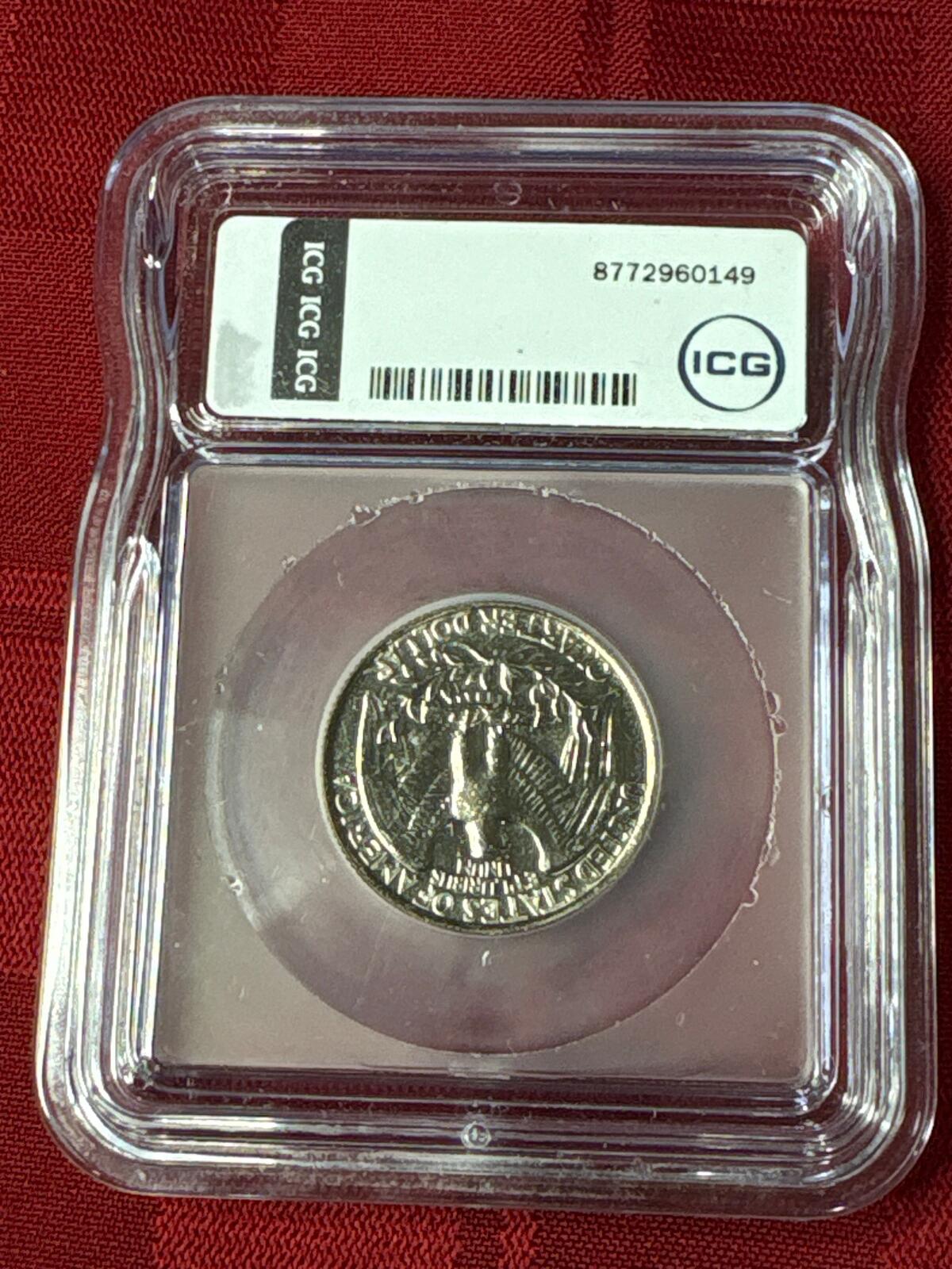 SALE! - 1992-P ICG MS67 25C Skip Fazzari signed - SL26010