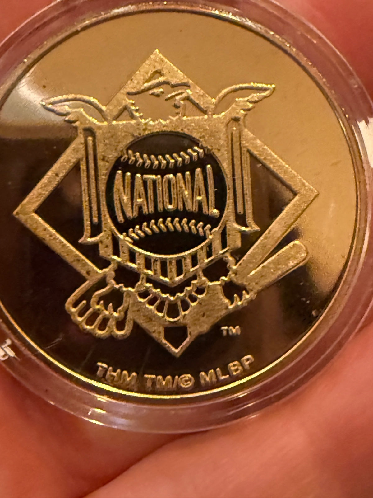 2008 Phillies NLDS Champions Highland Mint 24K Gold Overlay Medallion /5000