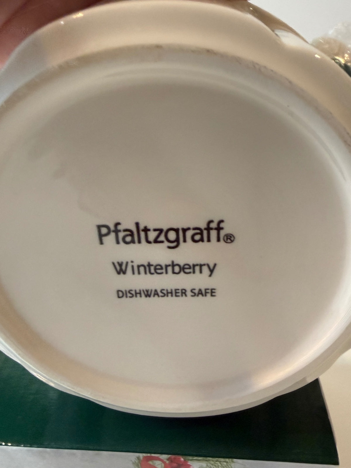 Pfaltzgraff Winterberry Dip Bowl & Spreader Set w/ Original Box