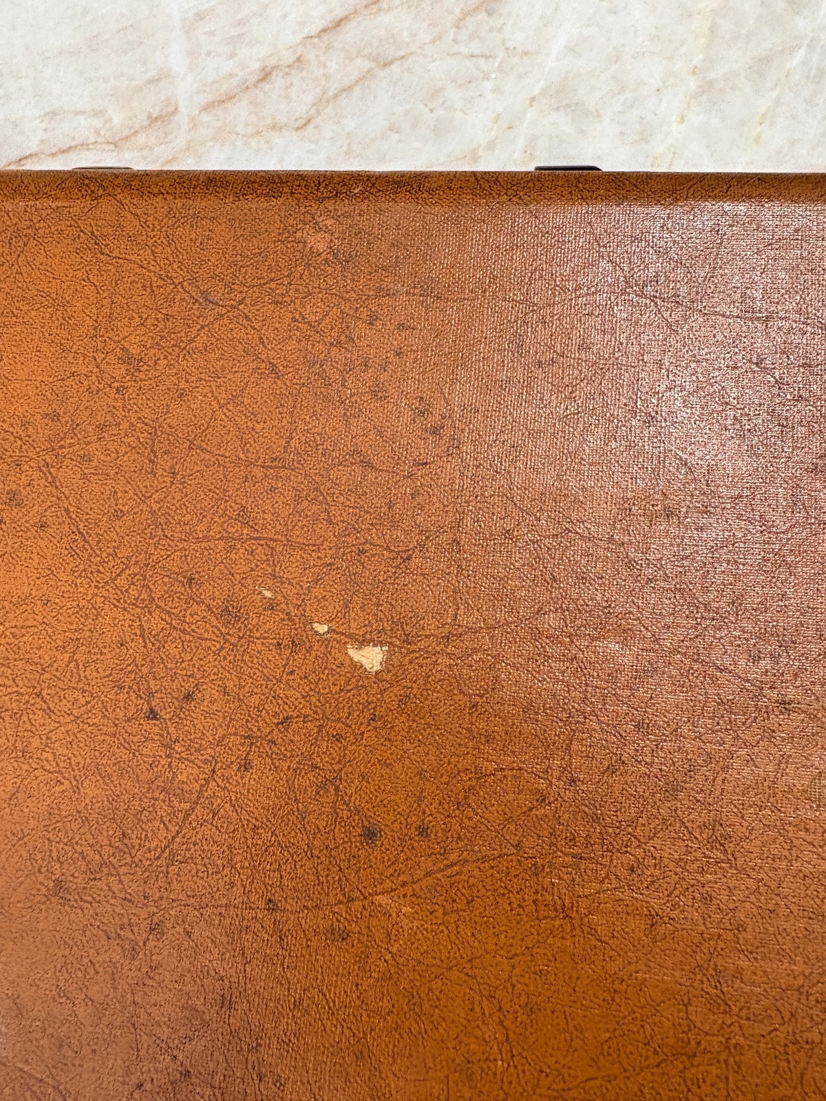 Vintage Youngstown Kitchens Mullins Metal Carry Case Brown Mid Century USA