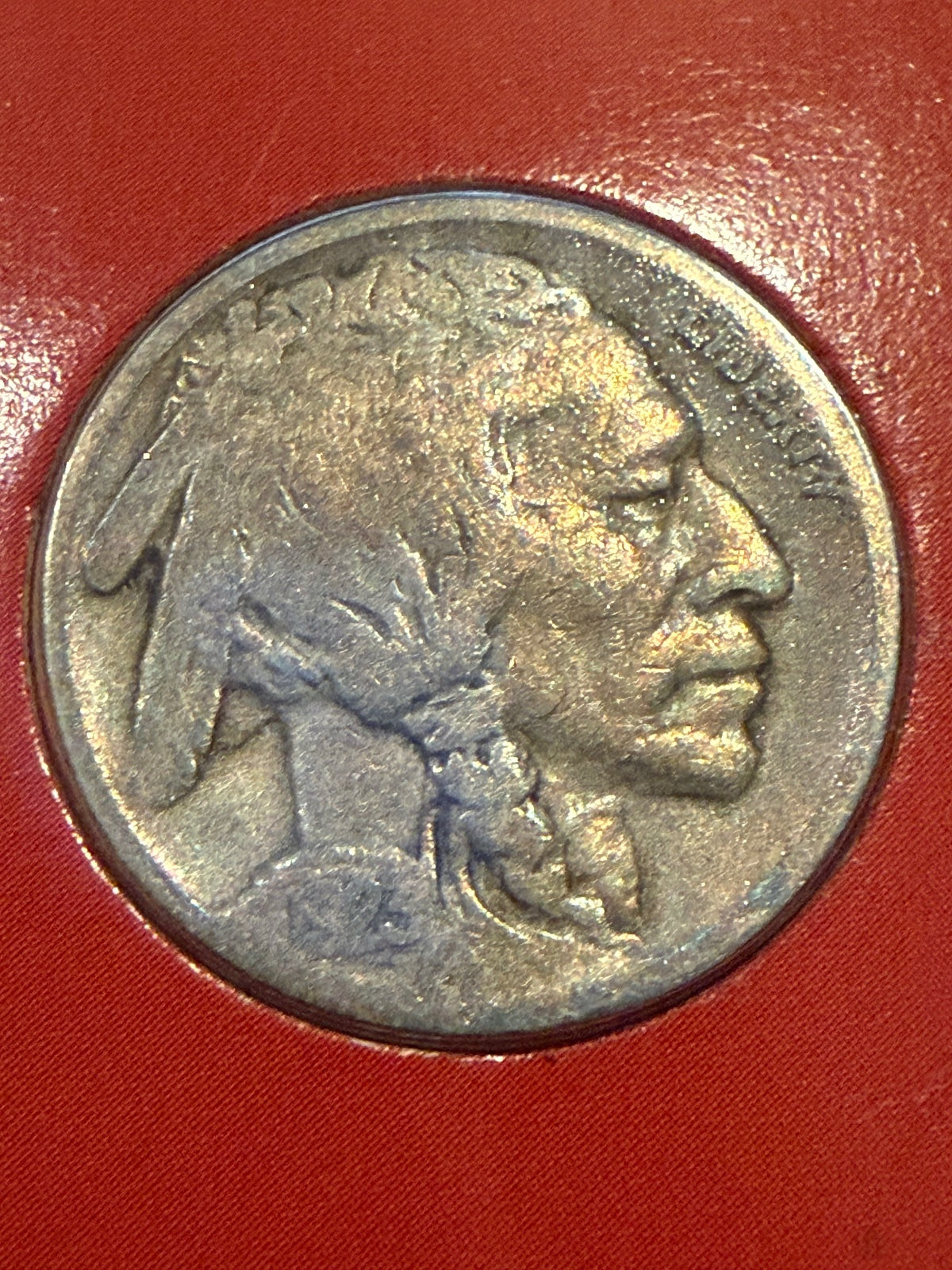 1923 Buffalo Nickel & 1993 Oregon Trail Stamp Collector Page