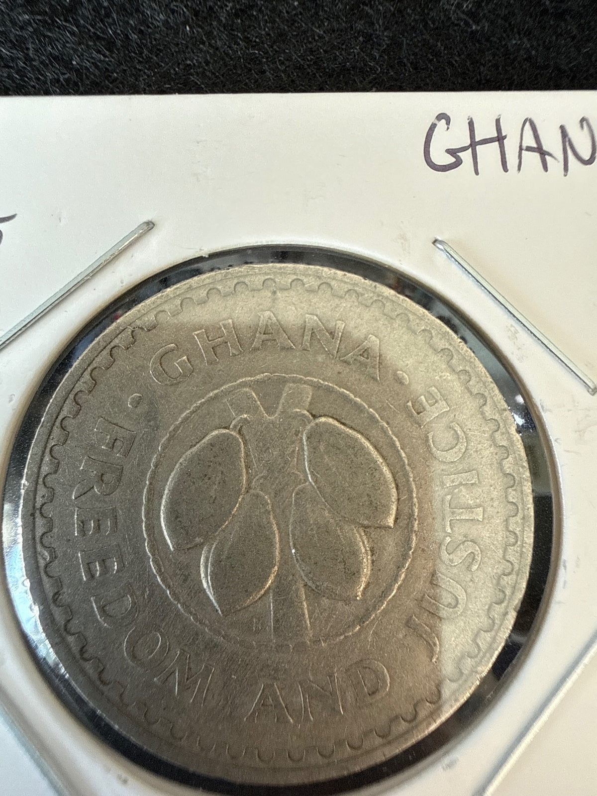 1967 Ghana 20 Pesewas Coin — product photograph 2