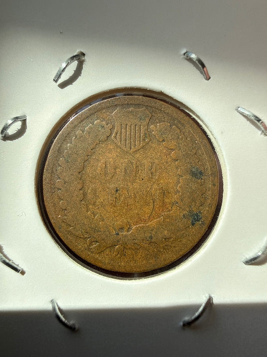 1882 Indian Head Cent – U.S. One Penny — product photograph 2