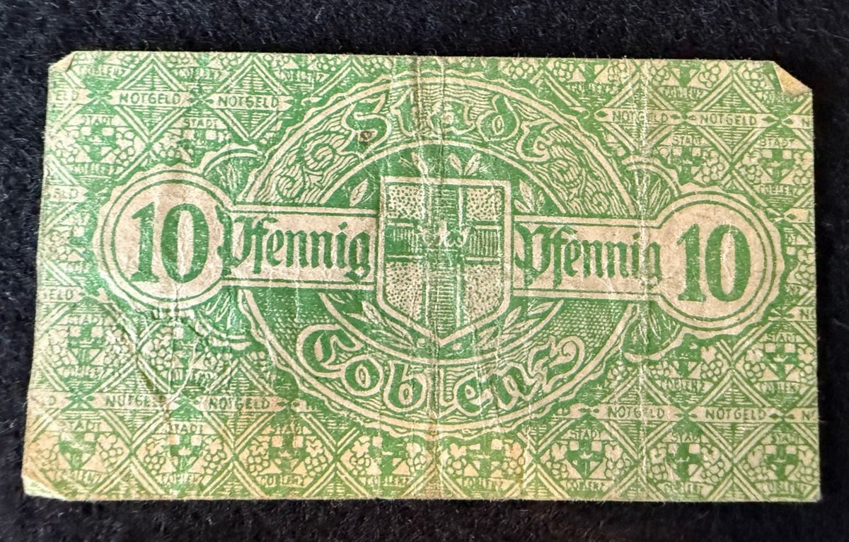 1917–1920 Köln & Coblenz Notgeld – Four-Note Lot — product photograph 3