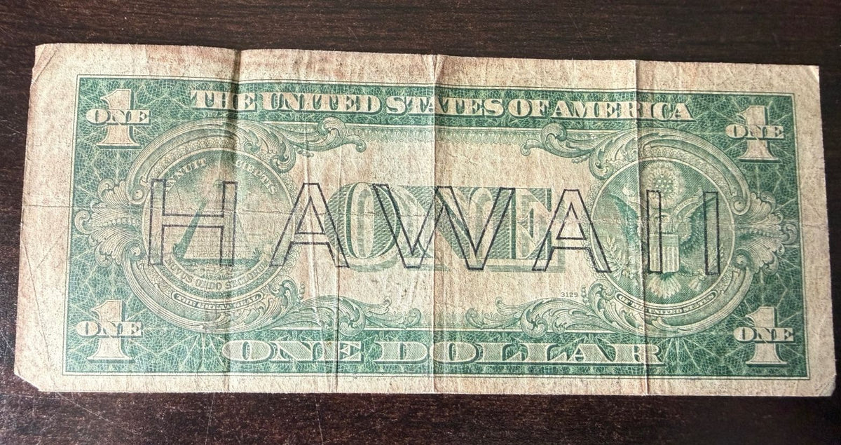 Series 1935A $1 Hawaii Emergency Issue Silver Certificate - 2189