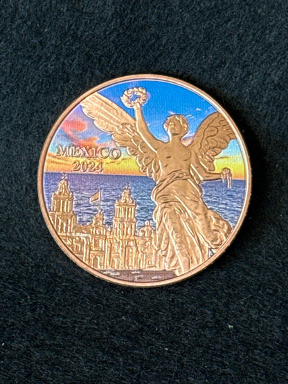 1oz Colorized copper Libertad tribute - CB26030050
