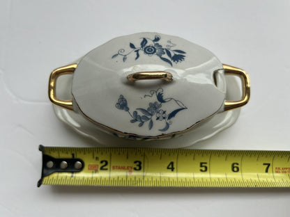 Vintage Royal Crown Arnart Condiment/Jam/Jelly Server