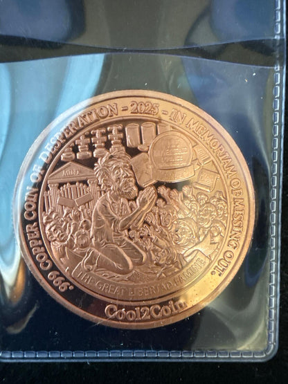 1 oz Colorized Copper Libertad Round - CB26030064