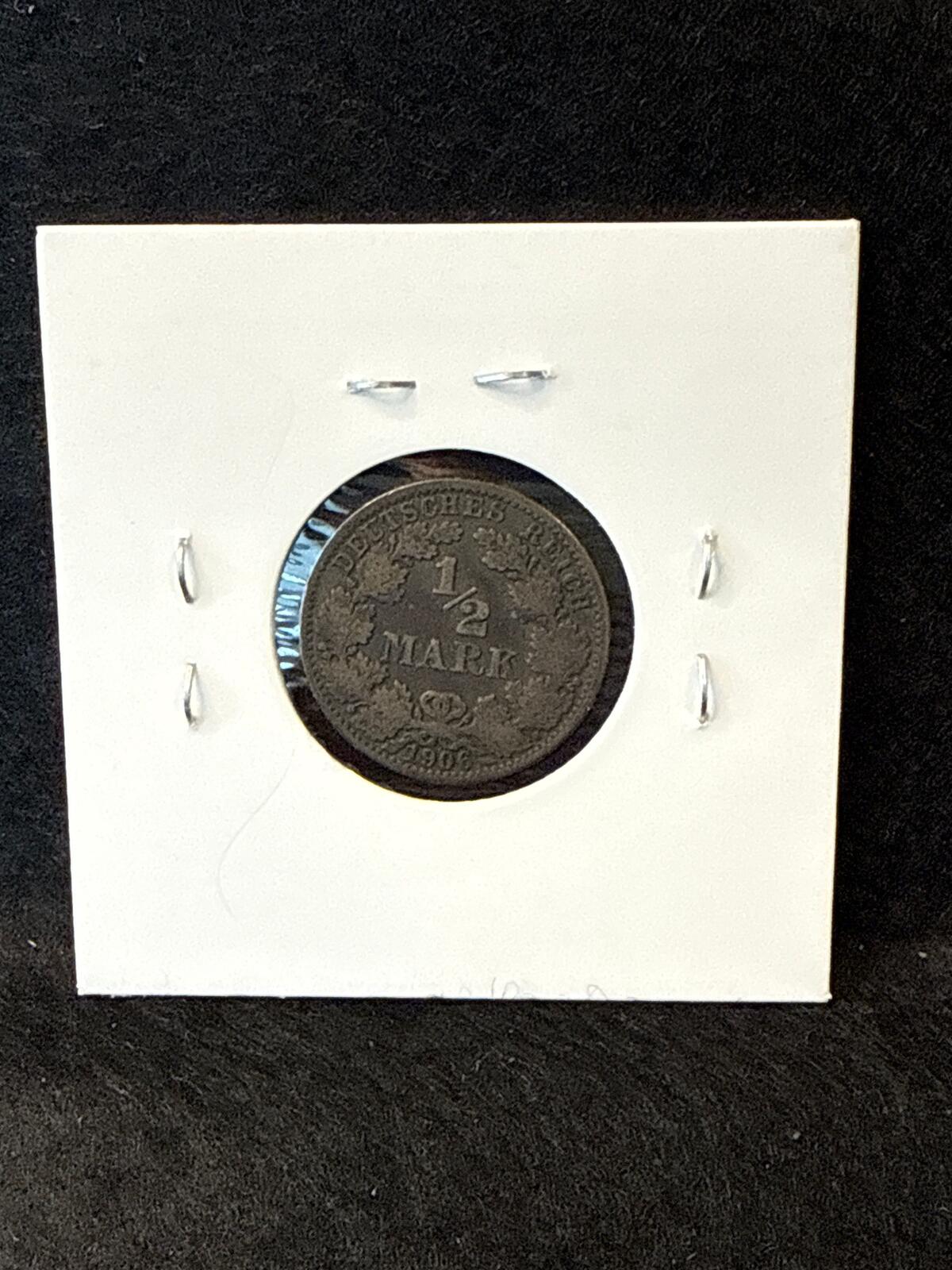 1906-A Germany 1/2 Mark - .900 silver - FC26030062