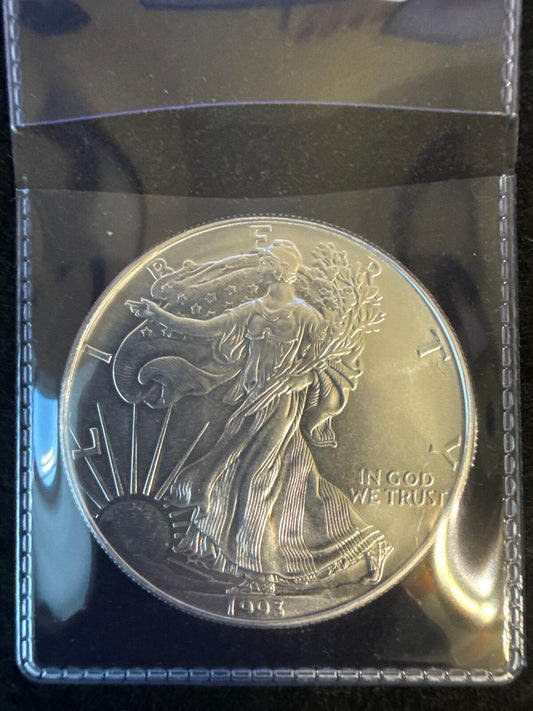 1993 American Silver Eagle bullion