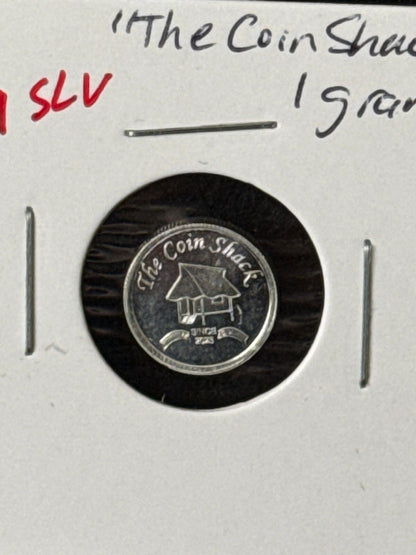 "The Coin Shack" 1 gram silver round - SB26030035