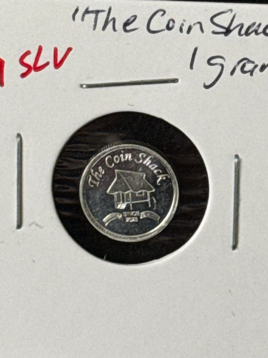 "The Coin Shack" 1 gram silver round - SB26030035