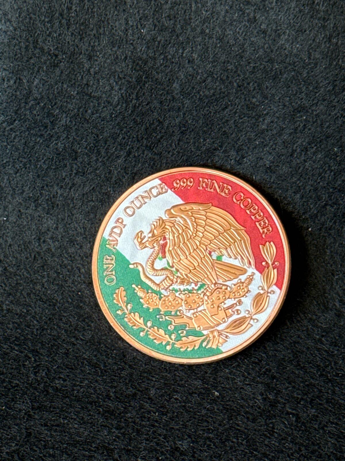 1oz Colorized copper Libertad tribute - CB26030050