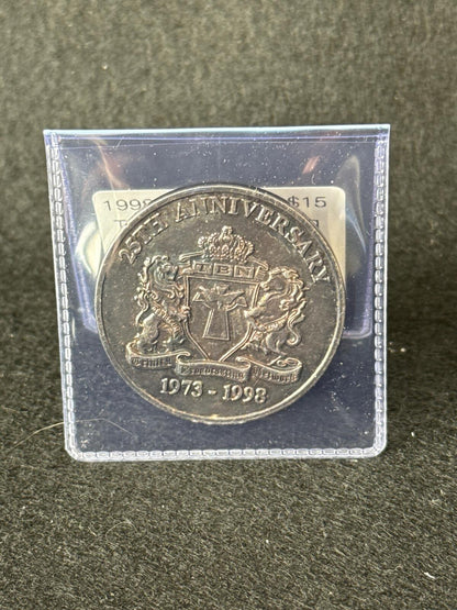 Silver clad Trinity Broadcasting Network 1998 25th Anniv. Angel 1 Token - TK26030007
