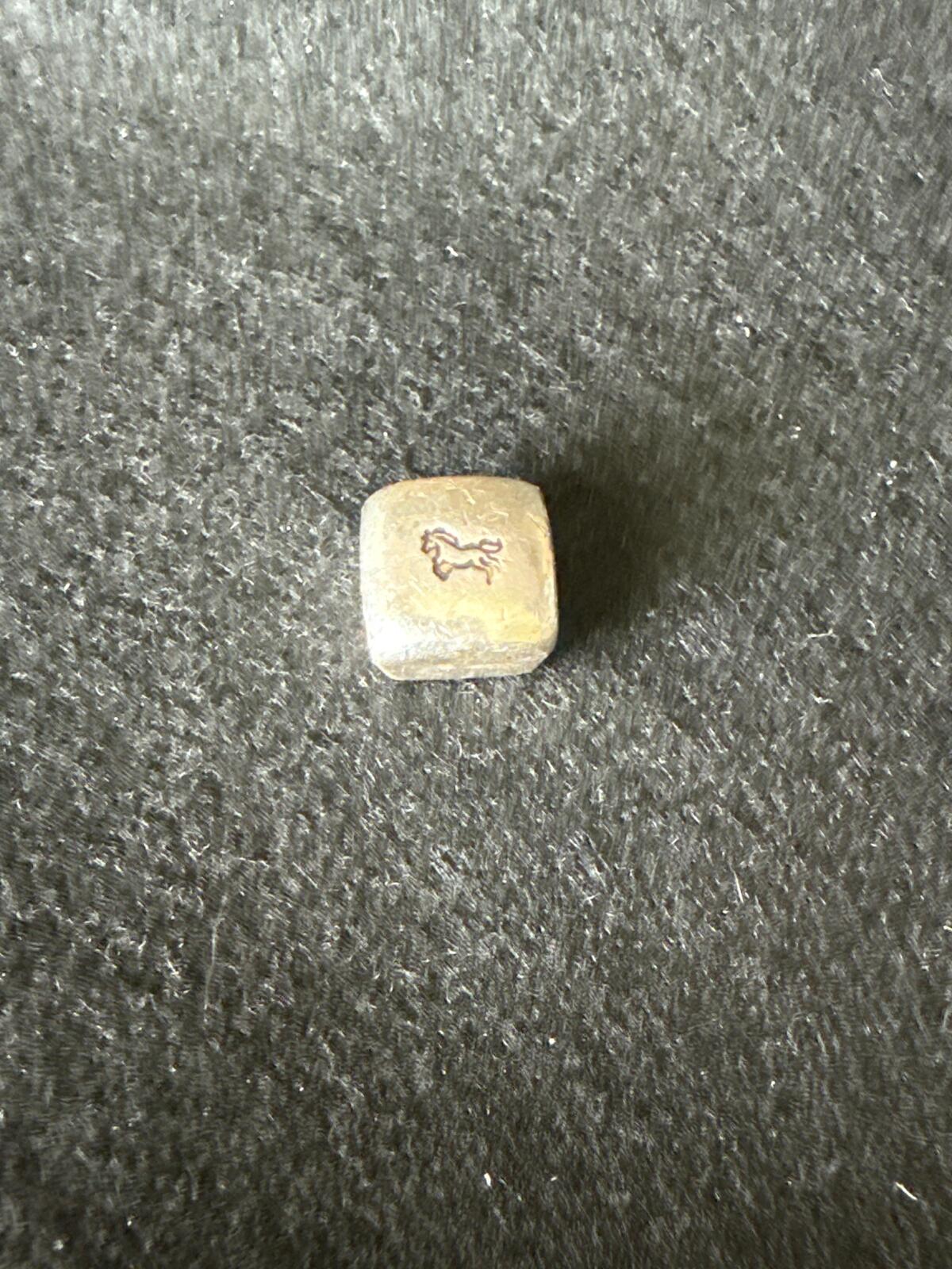 16g silver hand pour - Horse square - SB26020013