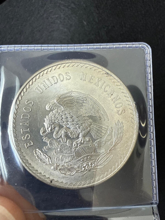 1948Mo Mexico 5 pesos .900 silver w/cert - FC26030151