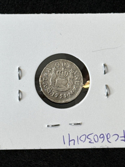 1751 M Mexico (Spanish Colonies) 1/2 Real - KM67.1 - XF - .917 Silver - FC26030141