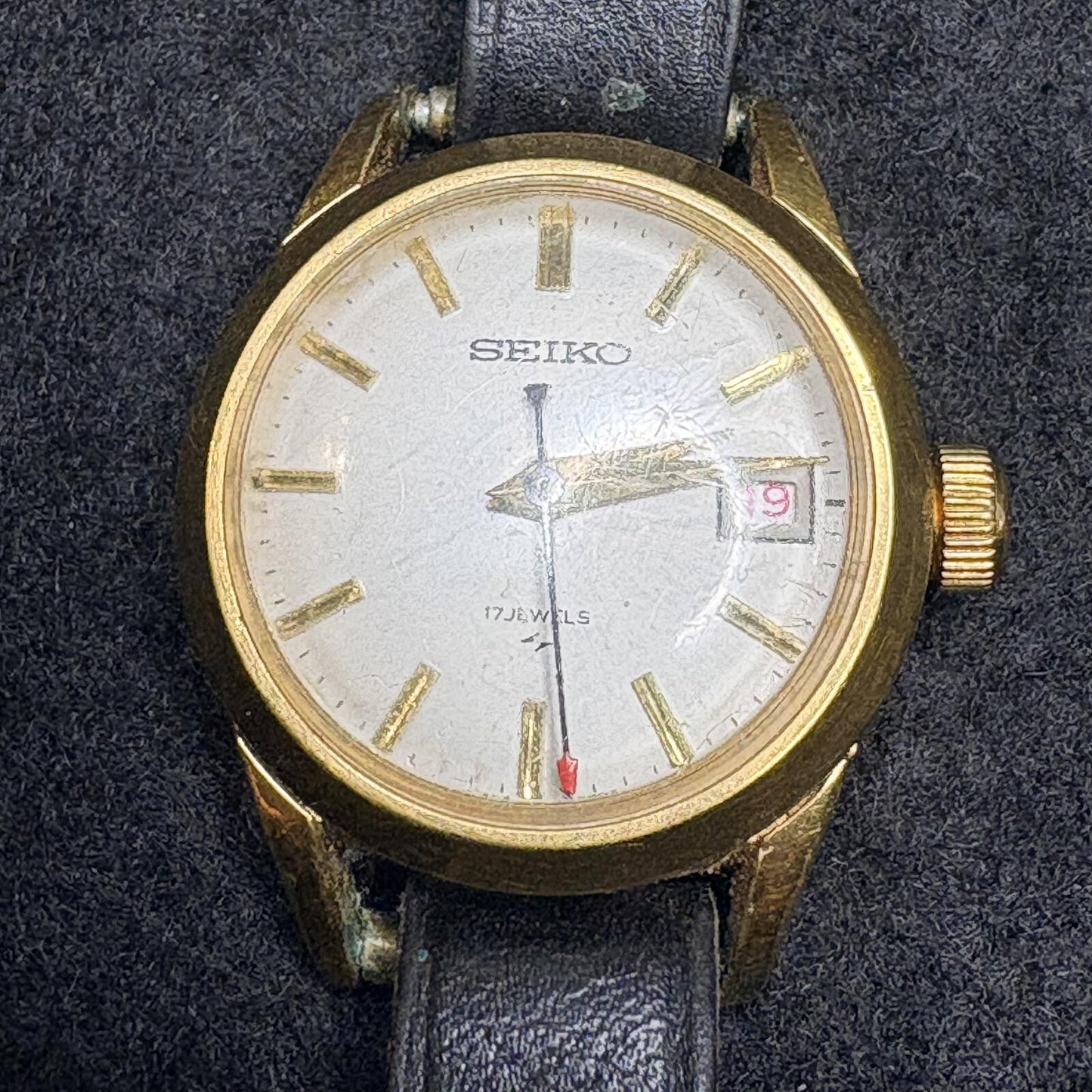 Seiko Ladies Gold plated watch