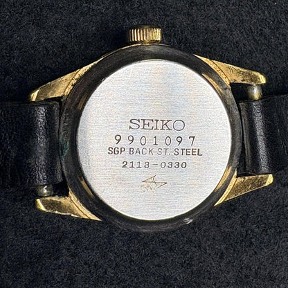 Seiko Ladies Gold plated watch