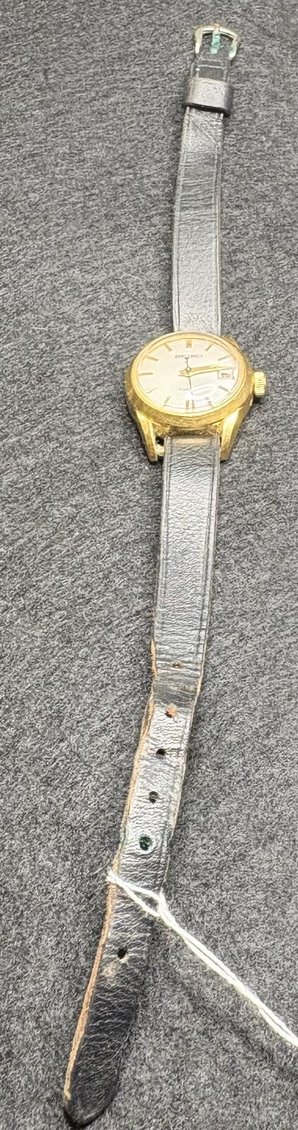 Seiko Ladies Gold plated watch