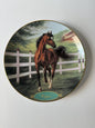 1997 Danbury Mint Cigar Champion Thoroughbreds Collector Plate Susie Morton