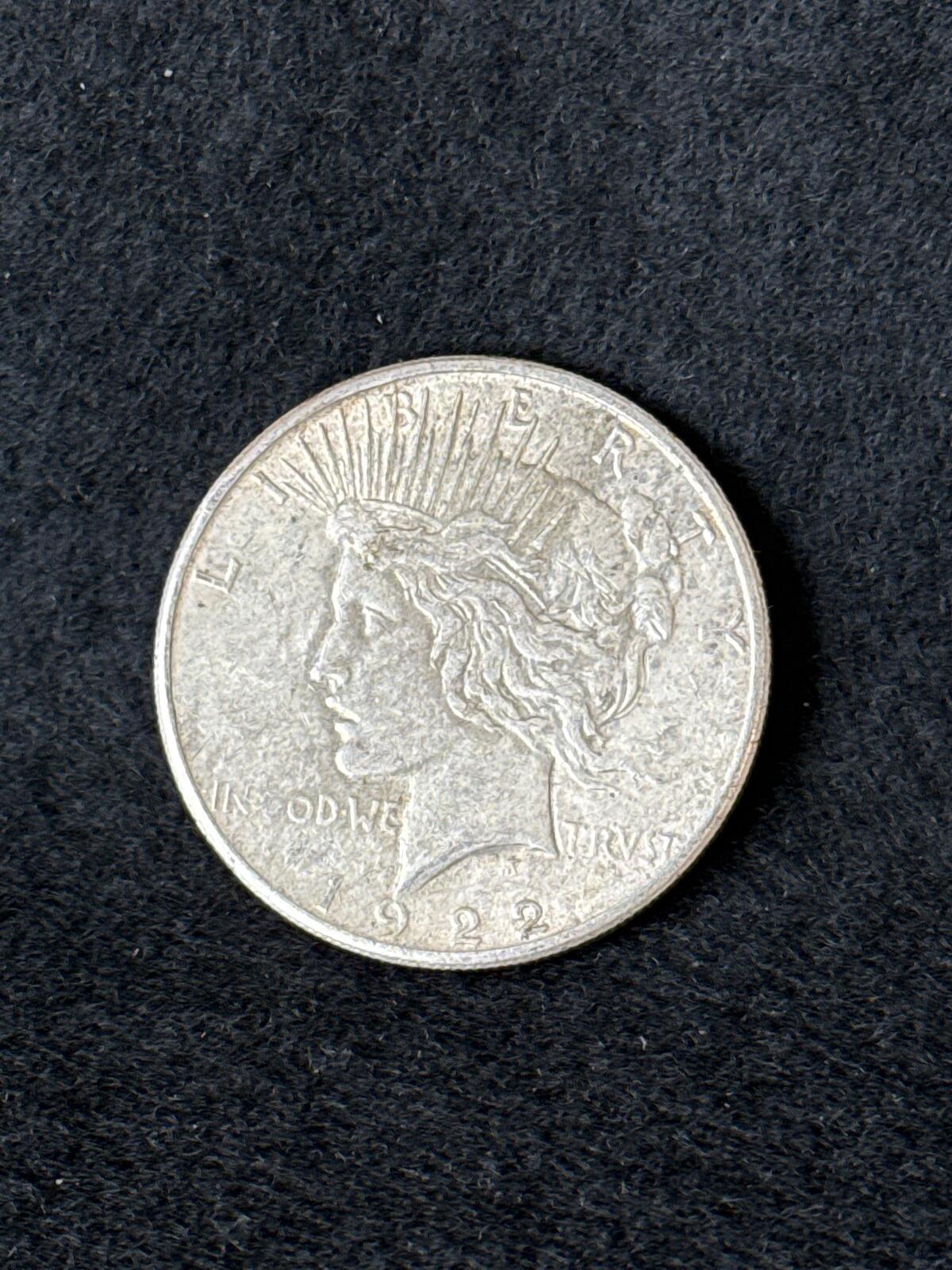 1922 Peace Dollar - UC26030150