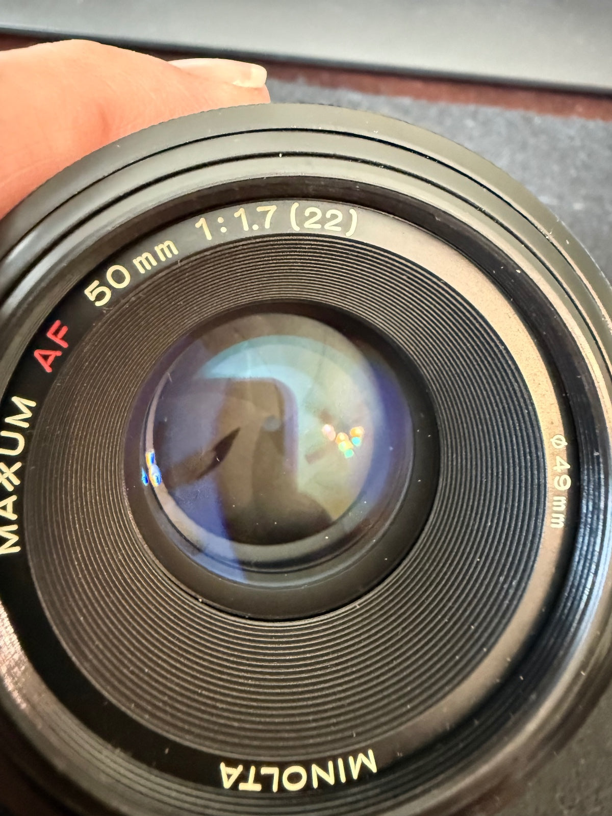 Minolta Maxxum AF 50mm f/1.7 Prime Lens Sony A Mount 49mm Made in Japan – alternate product view 3 of 12