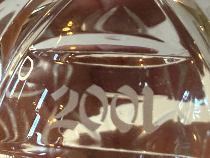 Waterford Crystal 2001 10th Annual Ball Christmas Ornament 5” Spire