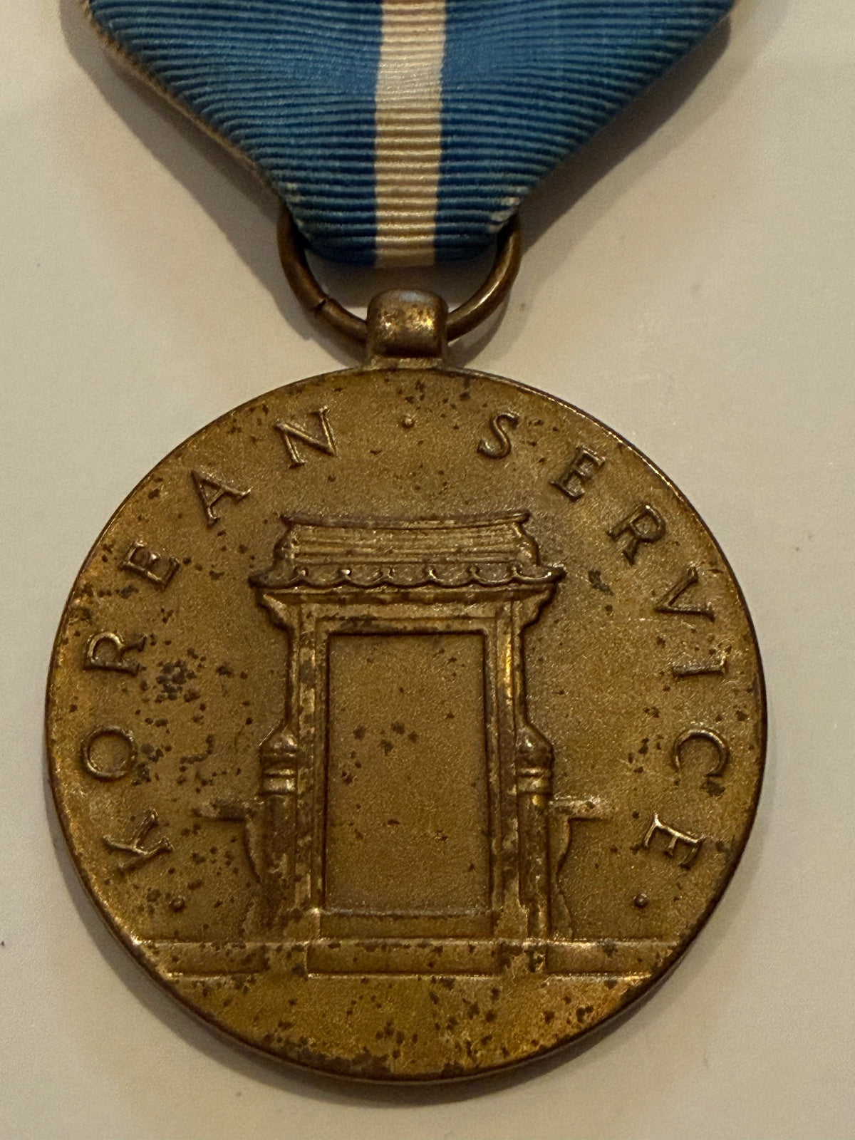 Vintage U.S. Korean Service Medal – Korean War Military Medal