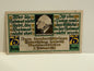 1921 Germany Stotel 75 Pfennig Notgeld Hermann Allmers Centennial