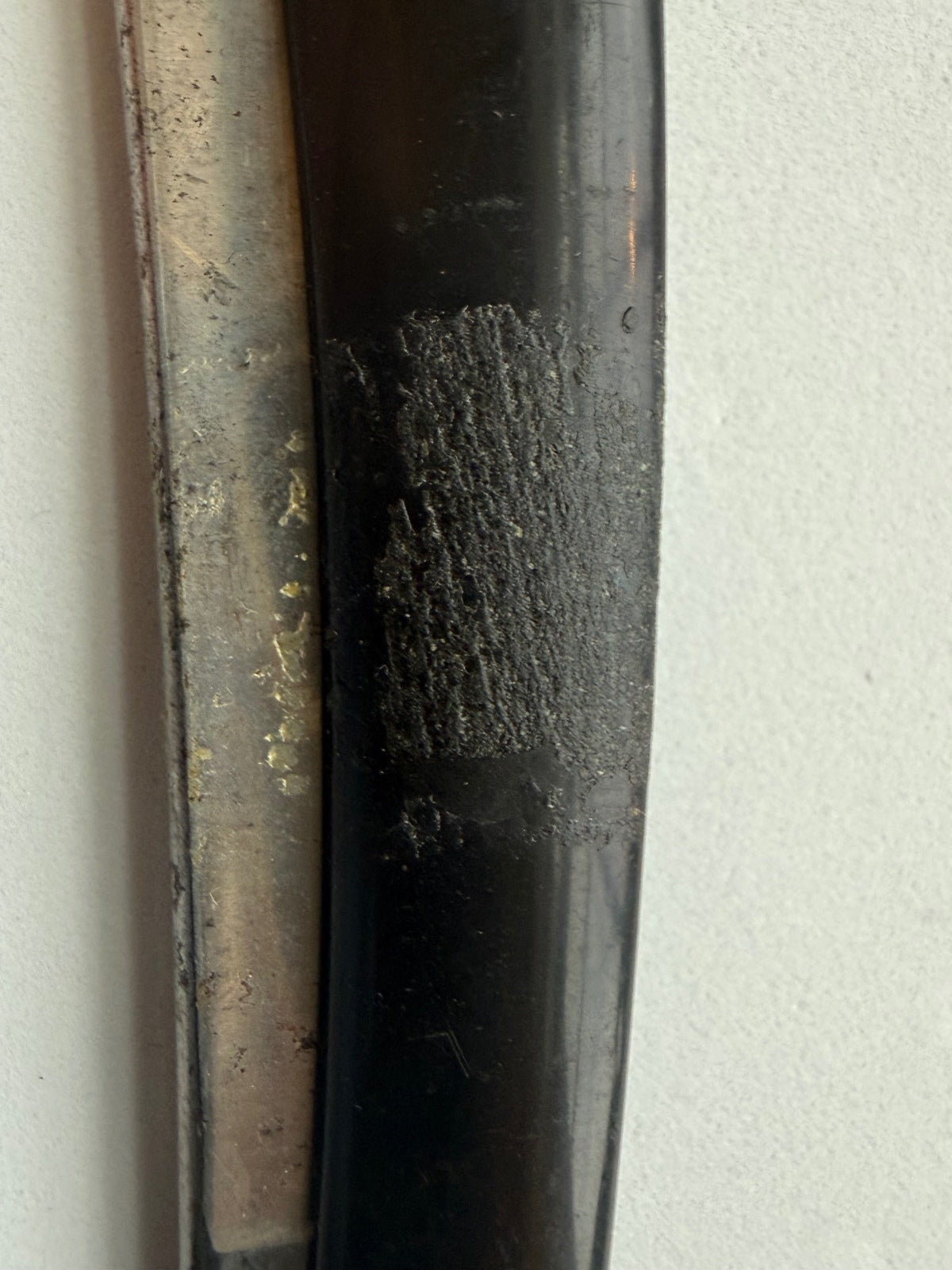 Vintage Robert Klaas Solingen Germany Straight Razor Carbon Steel Black Handle