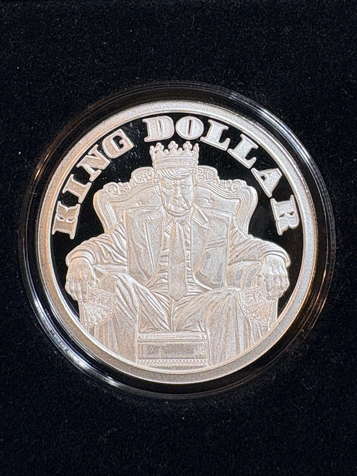 2024 Silver Shield King Dollar one-ounce silver proof with certificate