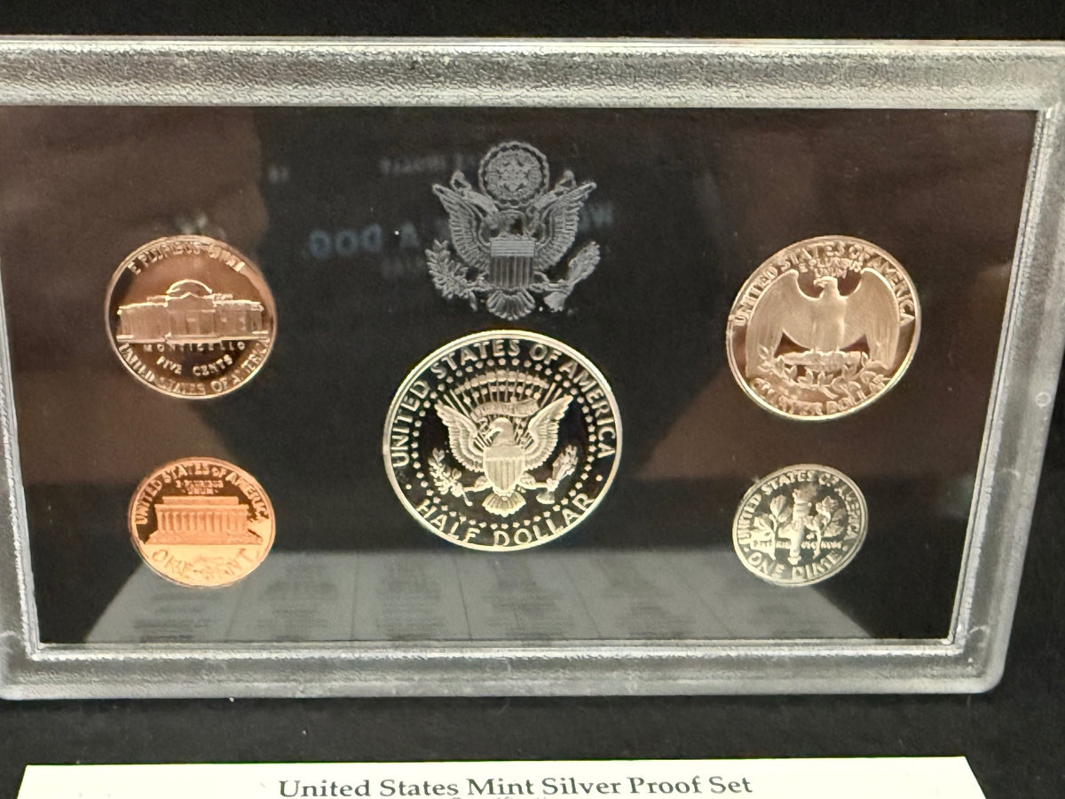 1992 United States Mint Silver Proof Set OGP Box COA 90% Silver Complete – alternate product view 4 of 5