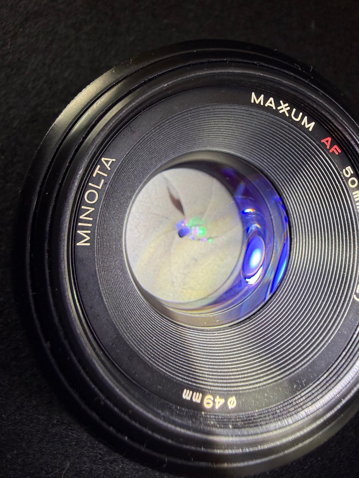 Minolta Maxxum AF 50mm f/1.7 Prime Lens Sony A Mount 49mm Made in Japan – alternate product view 12 of 12