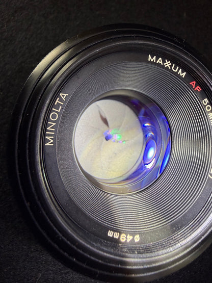 Minolta Maxxum AF 50mm f/1.7 Prime Lens Sony A Mount 49mm Made in Japan – alternate product view 12 of 12