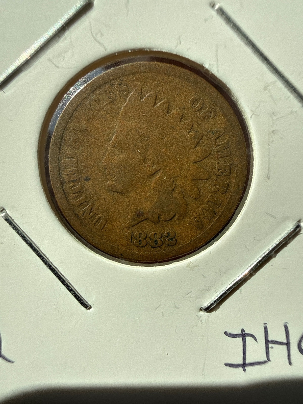 1882 Indian Head Cent – U.S. One Penny — product photograph 1