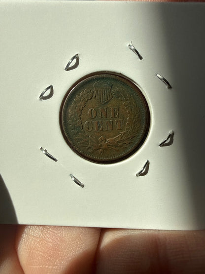 1889 Indian Head Cent – U.S. One Penny (1625b) — product photograph 2