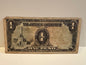 1943 Philippines Japanese Occupation 1 Peso WWII Rizal Monument P-109