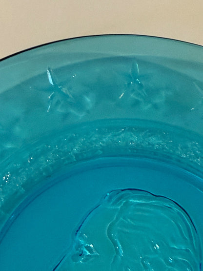Vintage Wheaton Glass George Washington Blue Presidential Plate 8” – alternate product view 3 of 6