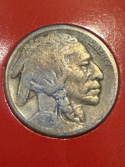 1923 Buffalo Nickel & 1993 Oregon Trail Stamp Collector Page