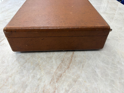 Vintage Youngstown Kitchens Mullins Metal Carry Case Brown Mid Century USA