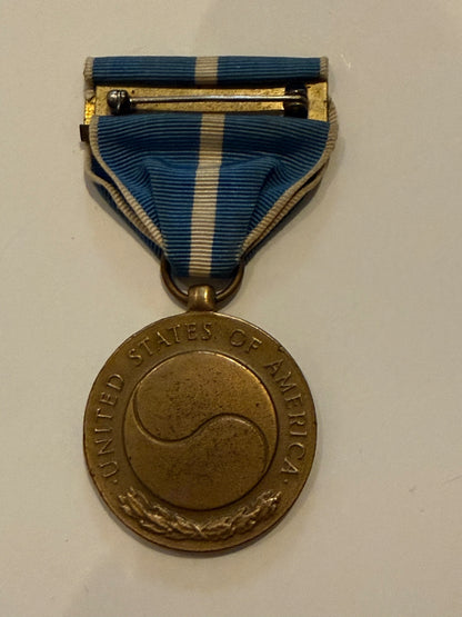 Vintage U.S. Korean Service Medal – Korean War Military Medal