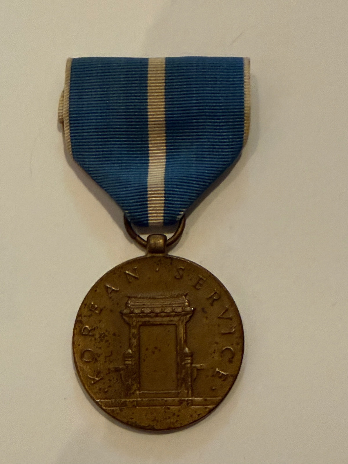 Vintage U.S. Korean Service Medal – Korean War Military Medal