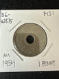 1954 Fiji Penny Coin — product photograph 1