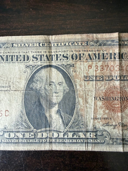 Series 1935A $1 Hawaii Emergency Issue Silver Certificate - 2189