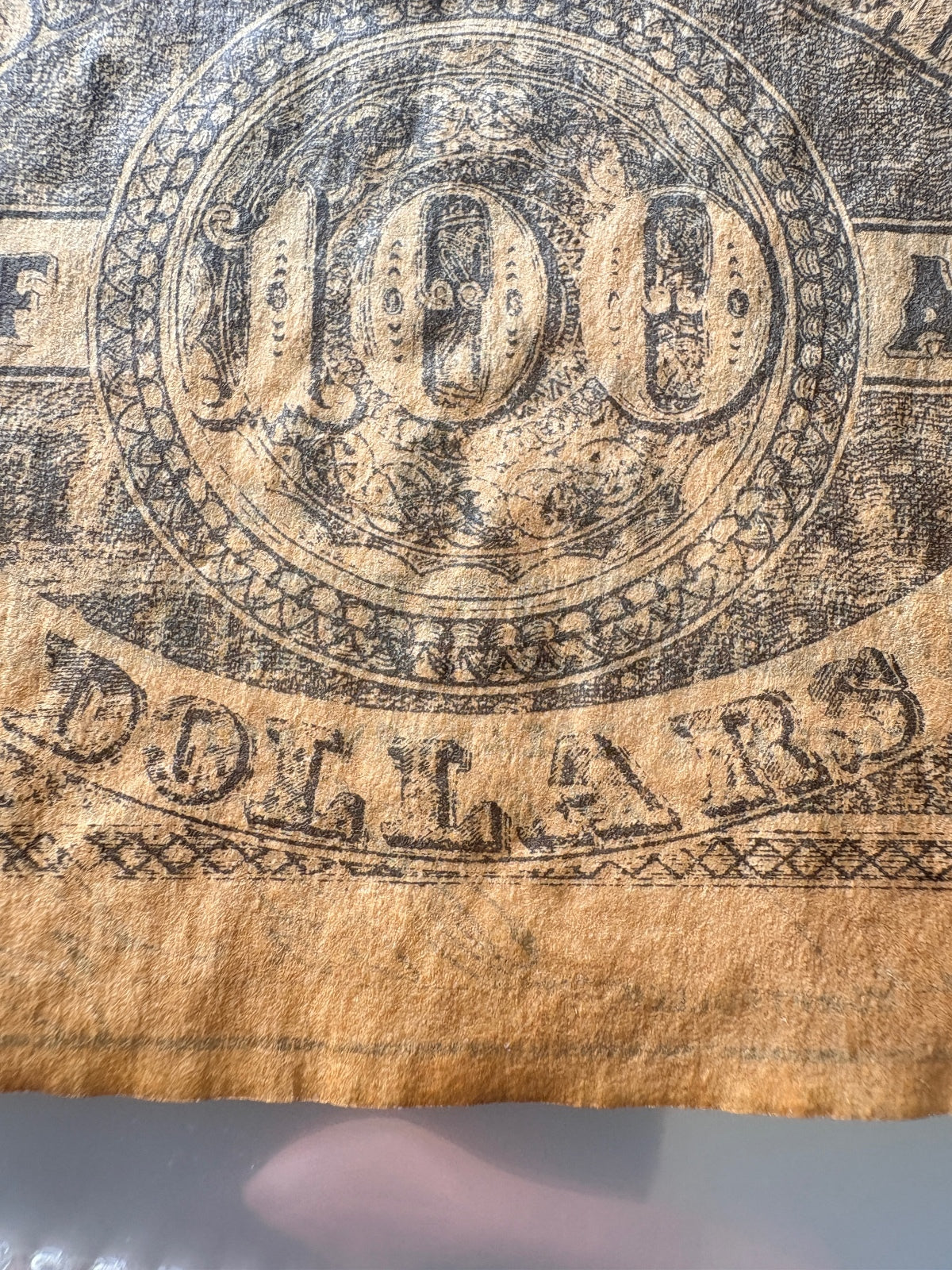 Confederate States of America $100 Note T-65 Jan 18 1864 Alabama CSA Currency