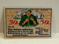 1921 Germany Bremerhaven 50 Pfennig Notgeld Maritime Fisherman Ships