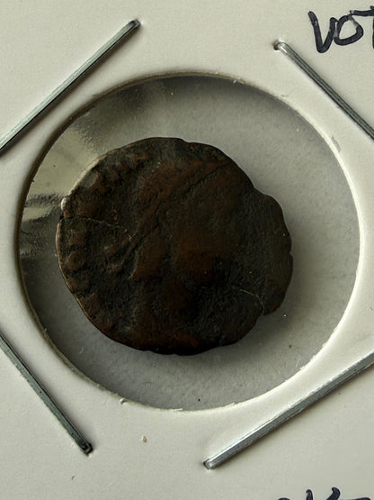 Constantius II Roman Bronze Coin – Cyzicus, AD 347–348 — product photograph 2