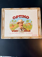 Vintage Optimo Palmas Very Mild 50 Cigar Cardboard Advertising Box Empty
